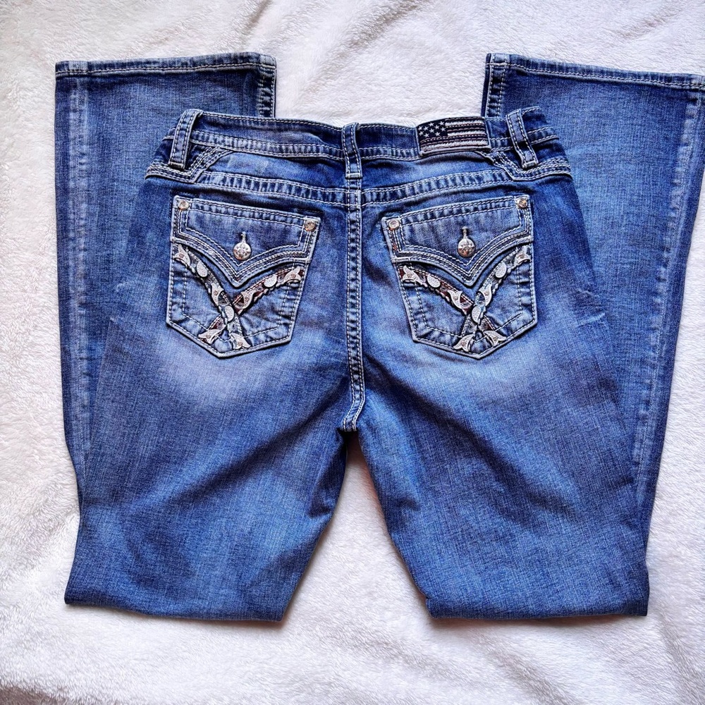 Miss Me Mid Rise Bootcut Jeans